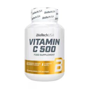 BioTechUSA Vitamin C 500 - 120 DB